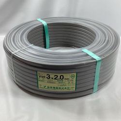 弥栄電線 VVFケーブル 3芯 2.0mm×100m 2025年9月製造 Sランク
