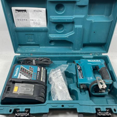 MAKITA マキタ 電動タッカー ST312D グリーン 充電器付 ケース付