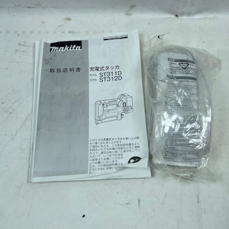 MAKITA マキタ 電動タッカー ST312D グリーン 充電器付 ケース付
