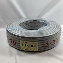 カワイ VVFケーブル 3芯 2.0mm×100m 2025年5月製造 Sランク