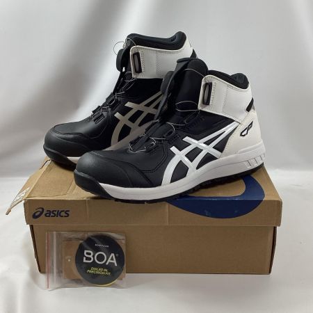 asics アシックス 安全靴 1271A030-001 ブラック×ホワイト 27.5cm