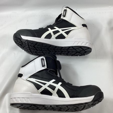 asics アシックス 安全靴 1271A030-001 ブラック×ホワイト 27.5cm
