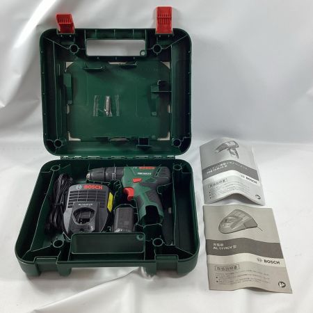 BOSCH ボッシュ ドライバドリル PSB 10.8 LI-2 グリーン 充電池1個　10.8v 2.0Ah
