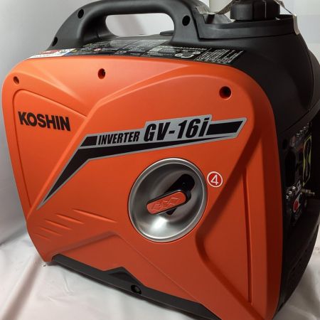 KOSHIN インバーター発電機 GV-16i オレンジ 付属品完備
