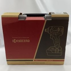 KYOCERA キョウセラ インパクトドライバ DID181L5 ブラック 18v 5.0Ah Sランク