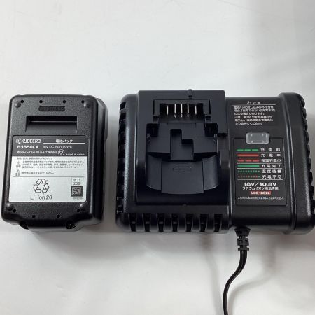 KYOCERA キョウセラ インパクトドライバ DID181L5 ブラック 18v 5.0Ah
