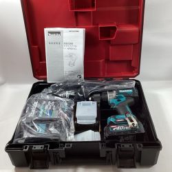 MAKITA マキタ ドライバドリル HP001GRDX ブルー 充電器・充電池2個・ケース付 Bランク