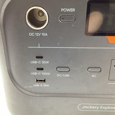 Jackery ポータブル電源 JE-1000D オレンジ×ブラック