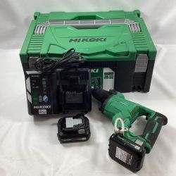 HiKOKI ハイコーキ ボードドライバー W12DA グリーン 充電器・充電池2個・ケース付 10.8v Cランク