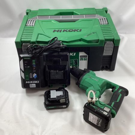 HiKOKI ハイコーキ ボードドライバー W12DA グリーン 充電器・充電池2個・ケース付 10.8v