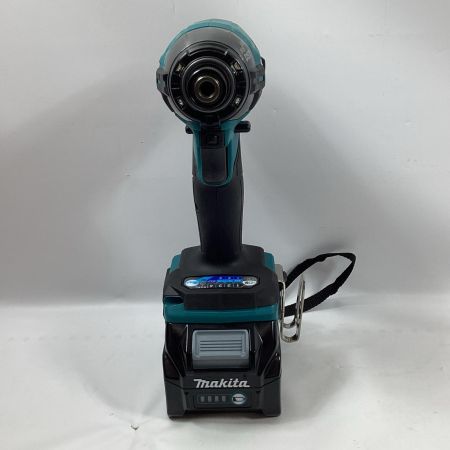MAKITA マキタ インパクトドライバ TD002GRDX ブルー 充電器・充電池2個・ケース付