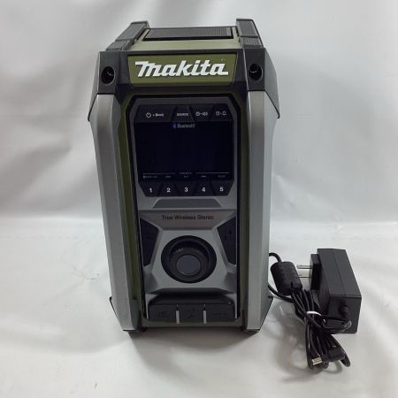 MAKITA マキタ バッテリー式ラジオ MR005G オリーブ ACアダプター付