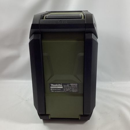 MAKITA マキタ バッテリー式ラジオ MR005G オリーブ ACアダプター付
