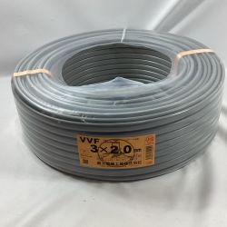 富士電線工業 VVFケーブル 3芯 2.0mm×100m 2025年10月製造 Sランク