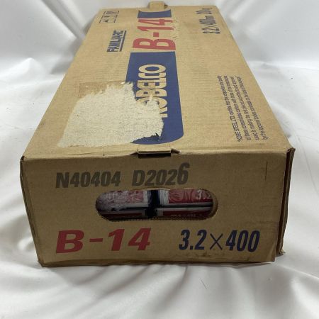 KOBELCO 溶接棒 B-14 3.2×400ｍｍ 20kg