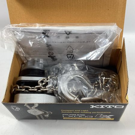KITO キトー チェーンブロック  LX003 0.25ｔ