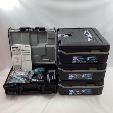 MAKITA マキタ インパクトドライバ TD173DRGX ブルー 充電器・充電池2個・ケース付 4個セット