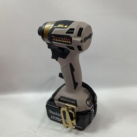 MAKITA マキタ インパクトドライバ  TD173DGXPG プレミアムグレージュ 充電器・充電池2個・ケース付