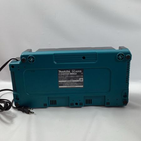 MAKITA マキタ 充電器 DC40RB ケース付 40v
