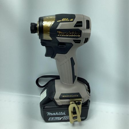 MAKITA マキタ インパクトドライバ TD173DGXPG プレミアムグレージュ 充電器・充電池2個・ケース付