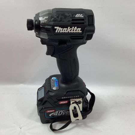 MAKITA マキタ インパクトドライバ TD002GRDX ブラック 充電器・充電池2個・ケース付 