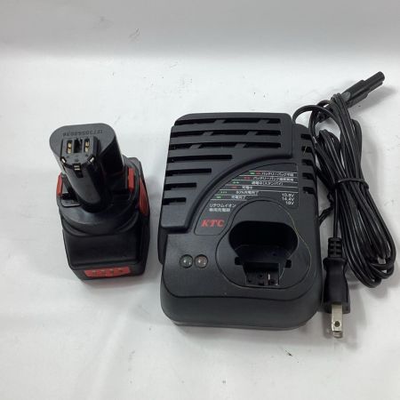 KTC ケーティーシー グリースガン JAE911 ブラック 充電器・充電池1個付