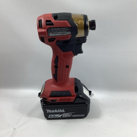 MAKITA マキタ インパクトドライバ TD173DGXPR プレミアムレッド 充電器・充電池2個・ケース付 