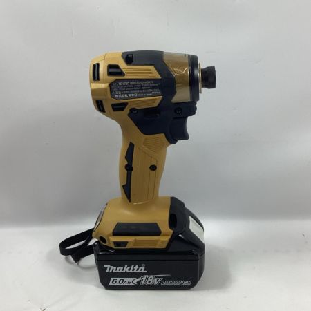 MAKITA マキタ インパクトドライバ TD173DGXPY プレミアムイエロー 充電器・充電池2個・ケース付 