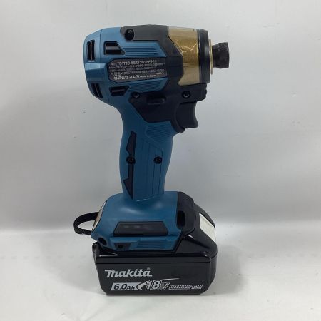 MAKITA マキタ インパクトドライバ TD173DGXPB プレミアムブルー 充電器・充電池2個・ケース付 