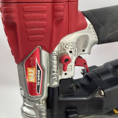 MAX マックス ねじ打ち機 ターボドライバ TD-341G2 レッド 常圧 41mm