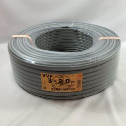 富士電線工業 VVFケーブル 3芯 2.0mm×100m 2025年10月製造 Sランク