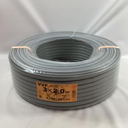 富士電線工業 VVFケーブル 3芯 2.0mm×100m 2025年10月製造 Sランク