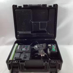 HiKOKI ハイコーキ インパクトドライバ  WH18DC ブラック 充電器・充電池1個・ケース付  Bランク