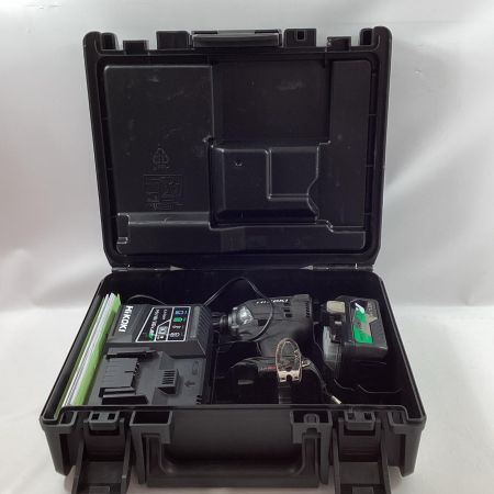 HiKOKI ハイコーキ インパクトドライバ  WH18DC ブラック 充電器・充電池1個・ケース付 