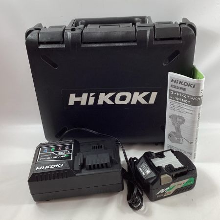 HiKOKI ハイコーキ インパクトドライバ  WH18DC ブラック 充電器・充電池1個・ケース付 