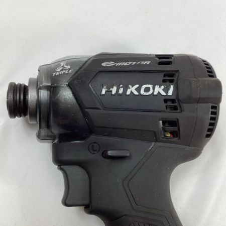 HiKOKI ハイコーキ インパクトドライバ  WH18DC ブラック 充電器・充電池1個・ケース付 