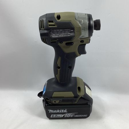 MAKITA マキタ インパクトドライバ TD173DRGXO オリーブ 充電器・充電池2個・ケース付