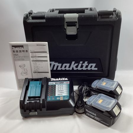 MAKITA マキタ インパクトドライバ TD173DRGXO オリーブ 充電器・充電池2個・ケース付