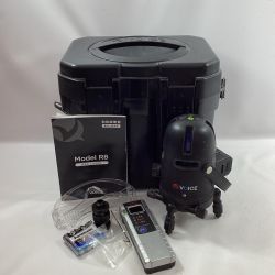 VOICE レーザー墨出し器 R8 ブラック 受光器・ケース付 Cランク