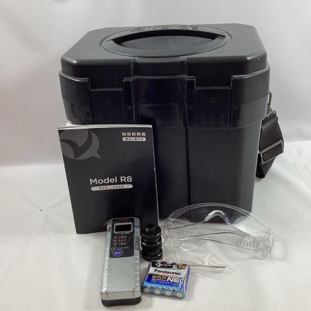 VOICE レーザー墨出し器 R8 ブラック 受光器・ケース付