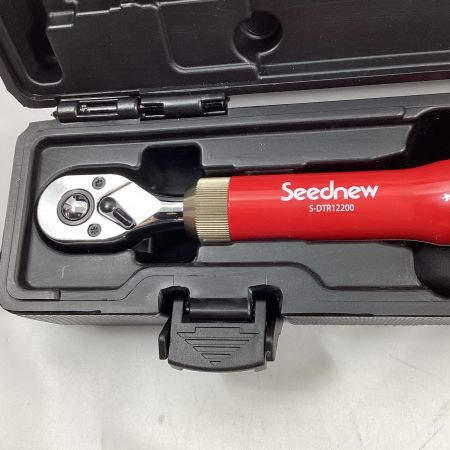 シーズニュー デジタルトルクレンチ S-DTR12200 レッド 12.7sq