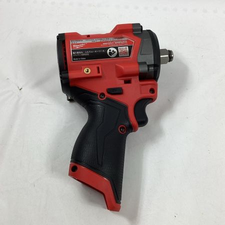 Milwaukee インパクトレンチ 12V 2.5Ah M12FIW2F12 レッド 充電器・充電池1個・ケース付