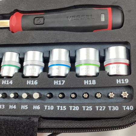 VESSEL ベッセル 電動スリムラチェットセット 400ER3-1M