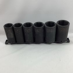 MAC TOOLS マック ディープ ソケットセット SVDPM66BRPT 6本セット Cランク