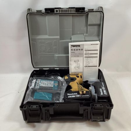 MAKITA マキタ インパクトドライバ TD173DGXPY プレミアムイエロー 充電器・充電池2個・ケース付  18v 