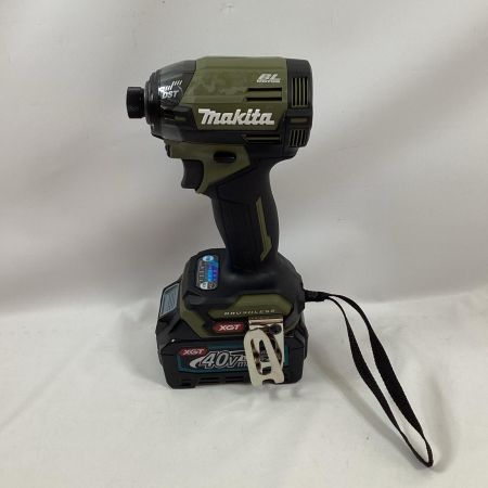 MAKITA マキタ インパクトドライバ TD002GRDXO オリーブ 充電器・充電池2個・ケース付  40v