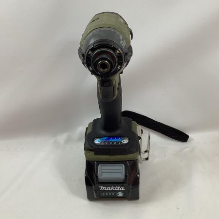 MAKITA マキタ インパクトドライバ TD002GRDXO オリーブ 充電器・充電池2個・ケース付  40v