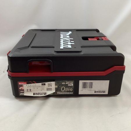 MAKITA マキタ インパクトドライバ TD002GRDXO オリーブ 充電器・充電池2個・ケース付  40v