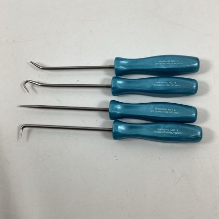 Snap-on スナップオン ミニピックセット PAKTY070 ブルーパール 4本セット 3ASH90B/3ASAB/3ASHB/3ASH45B