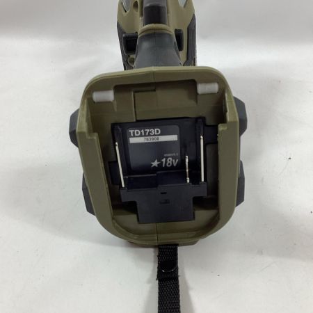 MAKITA マキタ インパクトドライバ TD173D オリーブ 本体のみ 18v 